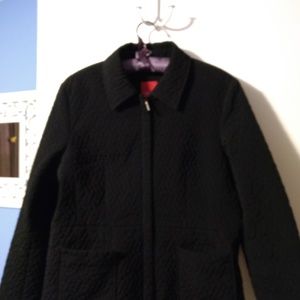 Espirt light weight Black quilted jacket